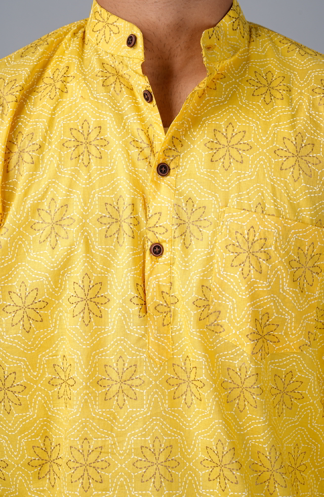 Trendy Stylish Short Kurta For Men