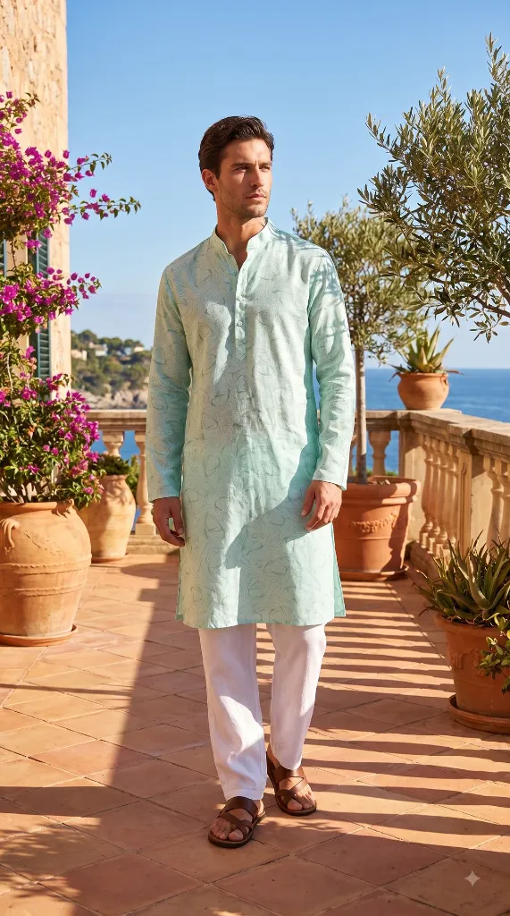 Model_wearing_green_kurta_2K_20261021213803.webp