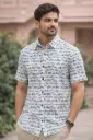 Animal Printed Jaipuri Shirt 