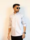 Grey Giza Cotton Formal Shirt