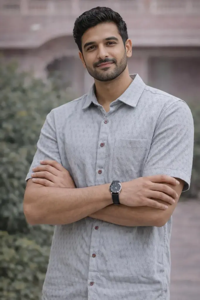 [38HSP0016] Grey Popcorn Shirt (38HSP0016) (M)