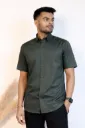 Giza Obsidian Edge Half-Sleeve Shirt